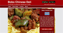 Desktop Screenshot of bobo-chinese.com